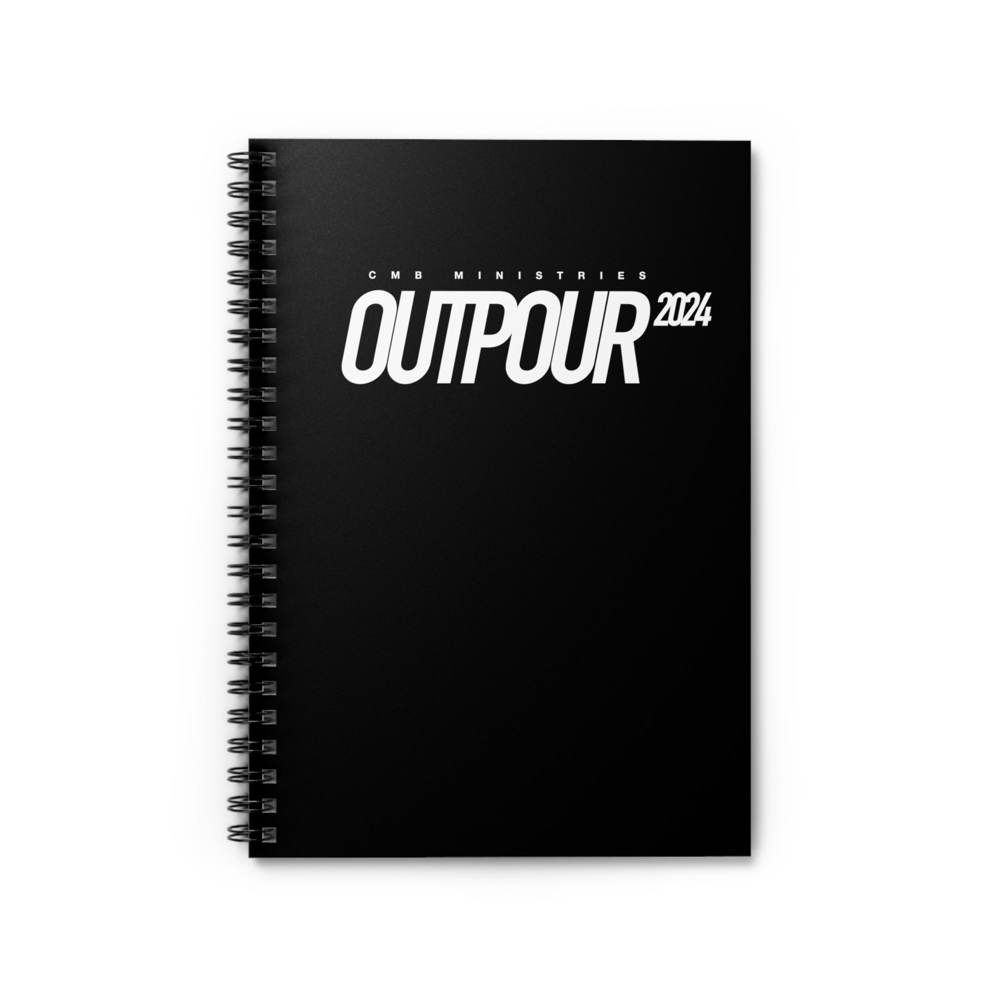 Outpour 2024 - Spiral Notebook - Ruled Line