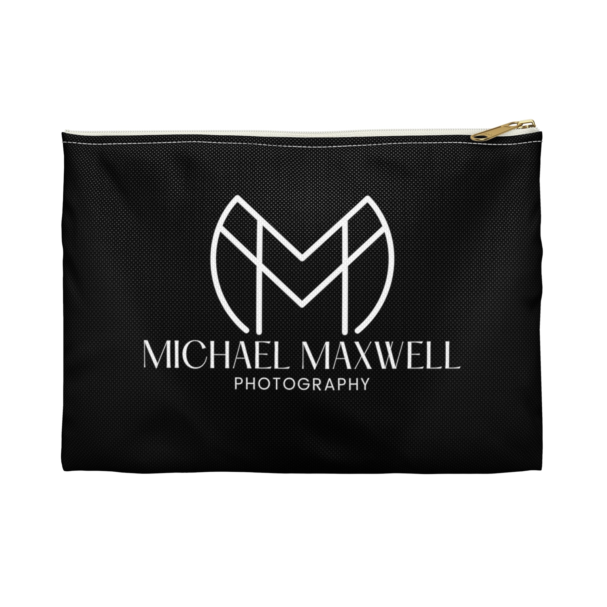 Michael Maxwell Photography - Classic White Script Edition - Accessory Pouch