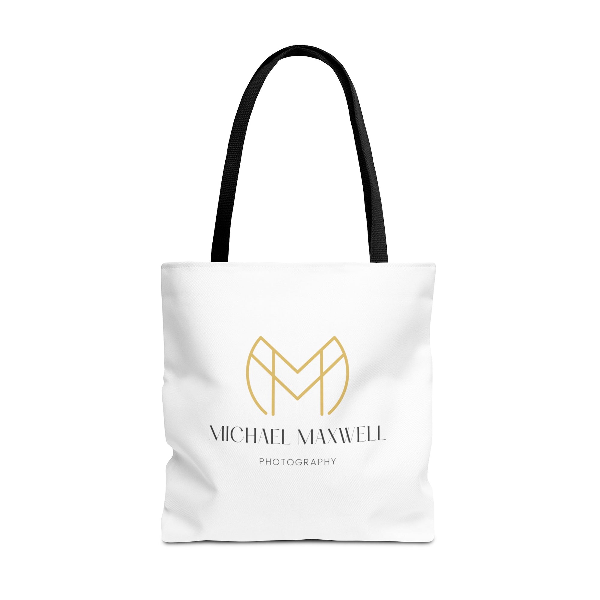 Michael Maxwell Photography - Magic Gold & Gray Script Edition - Tote Bag