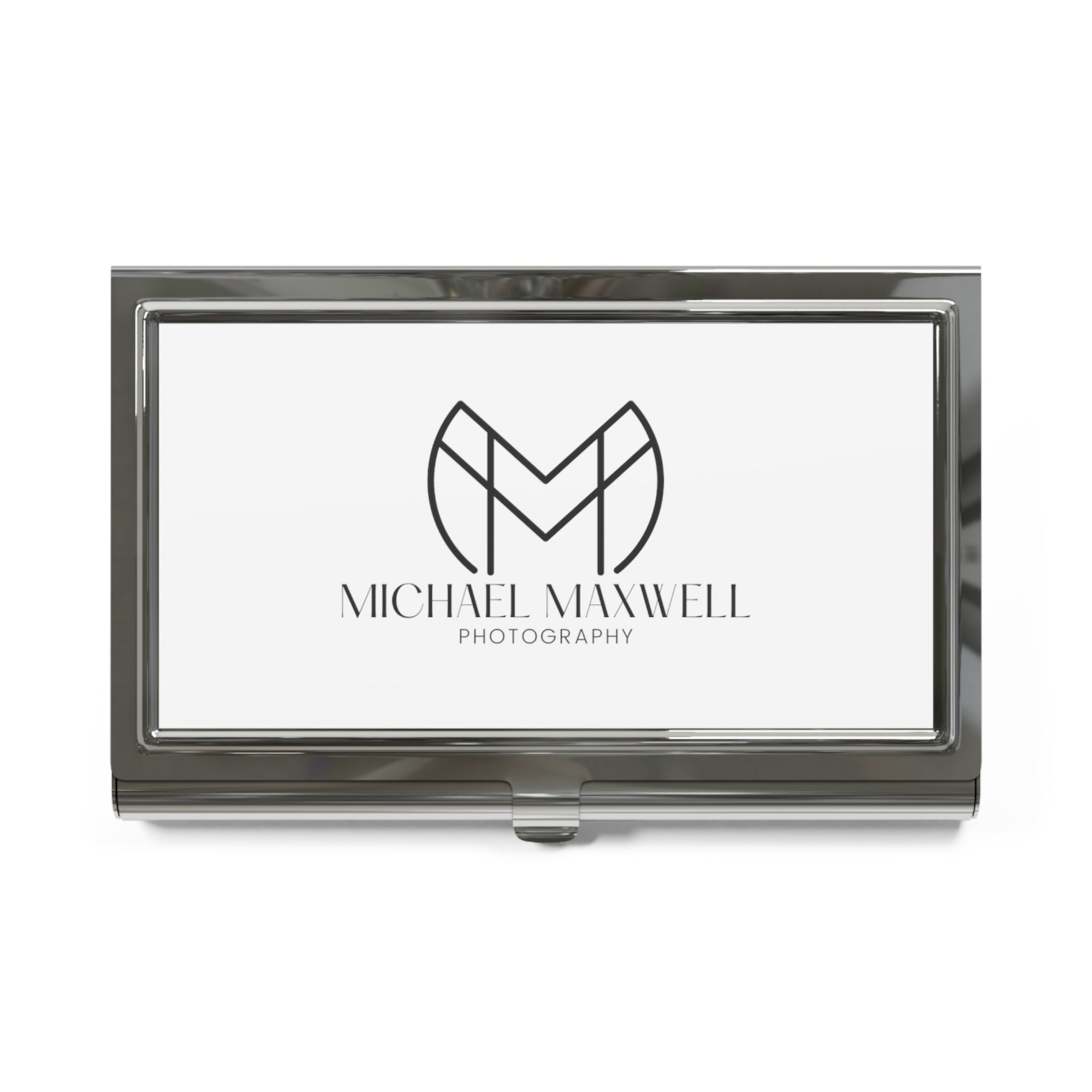 Michael Maxwell Photography - Gray Shadows Script Edition - Business Card Holder