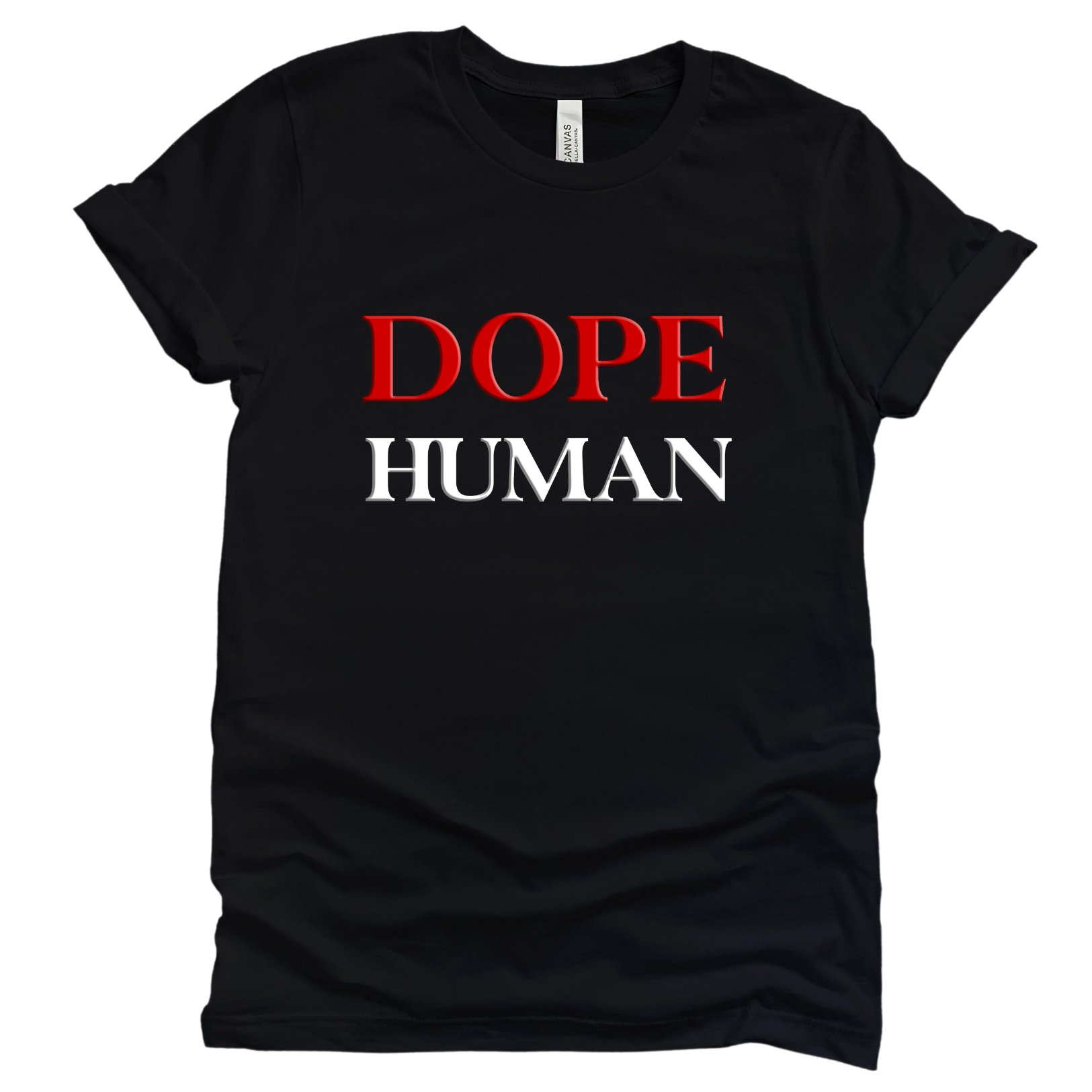 Dope Human - Red/White Tee