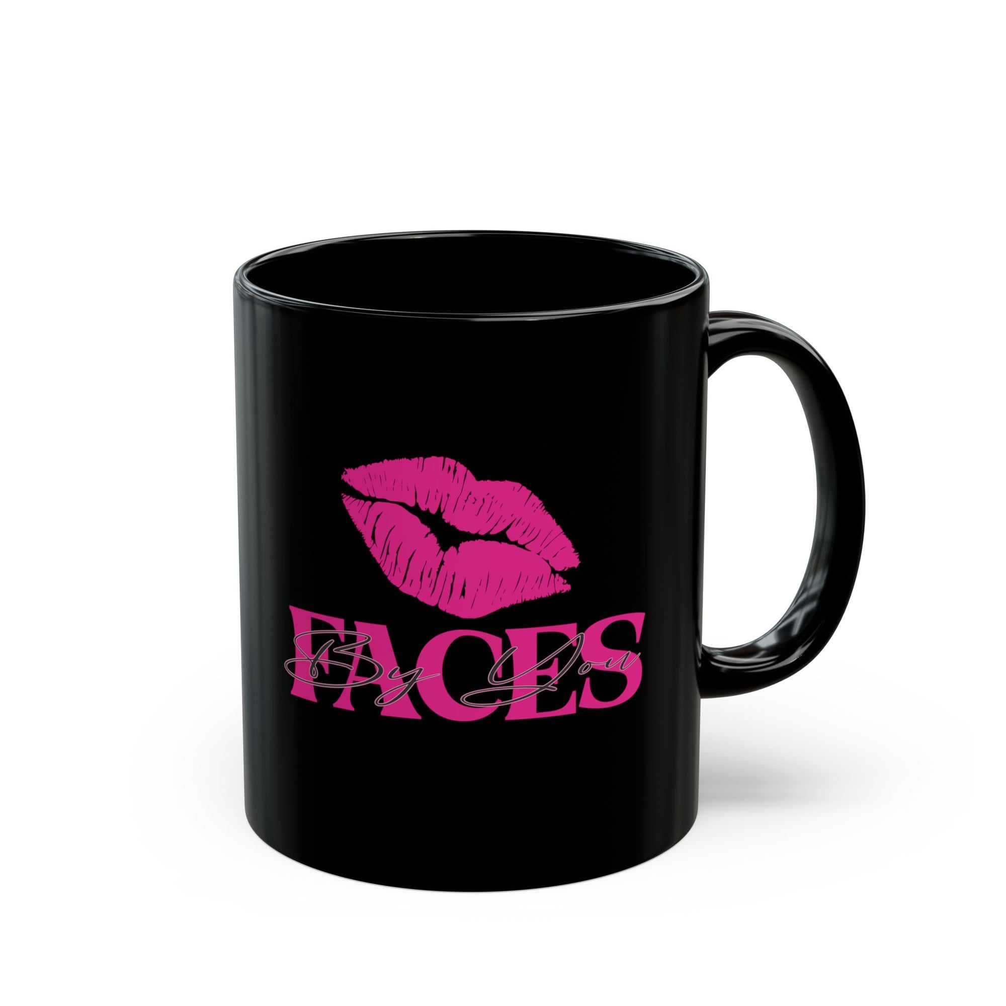 Faces By You - Lip Chic - 11oz Black Mug