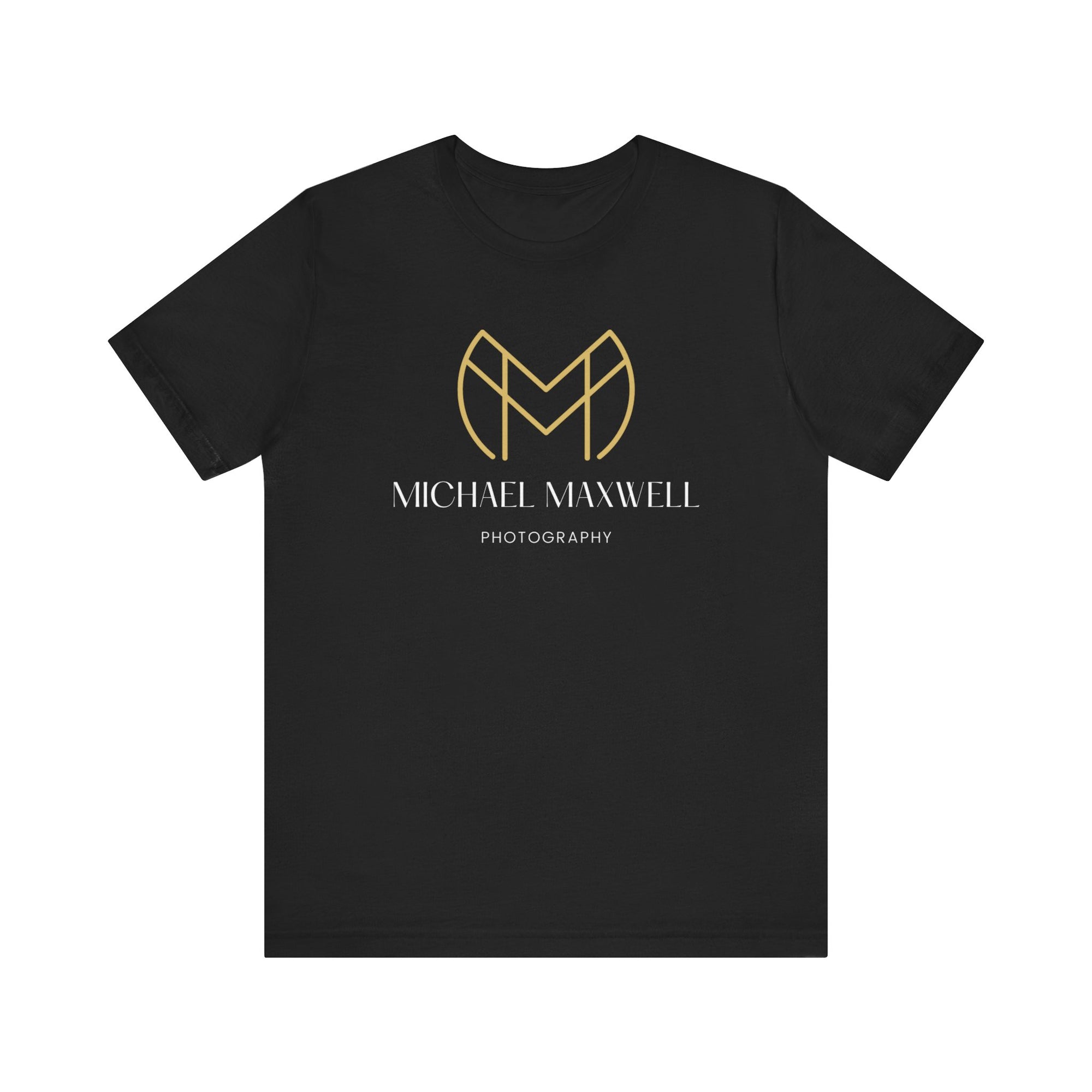 Michael Maxwell Photography - Elegant Gold & White Script Tee