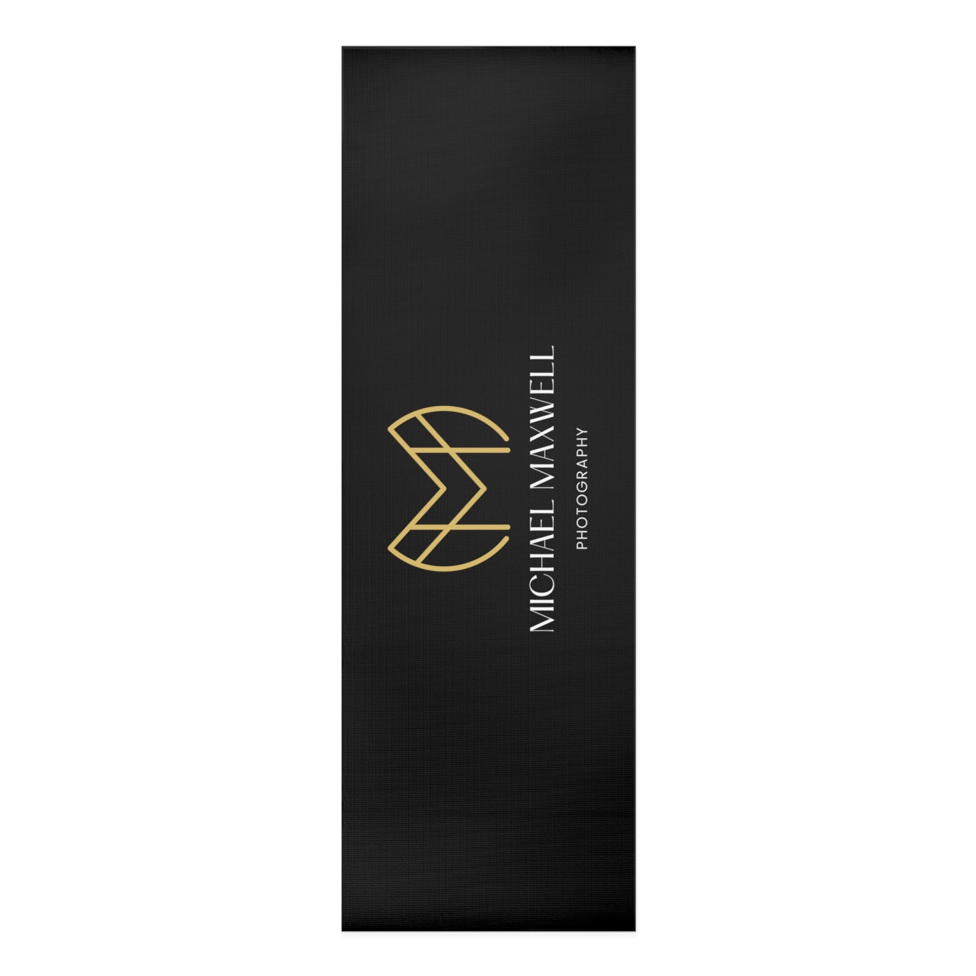 Michael Maxwell Photography - Elegant Gold & White Script Edition - Yoga Mat