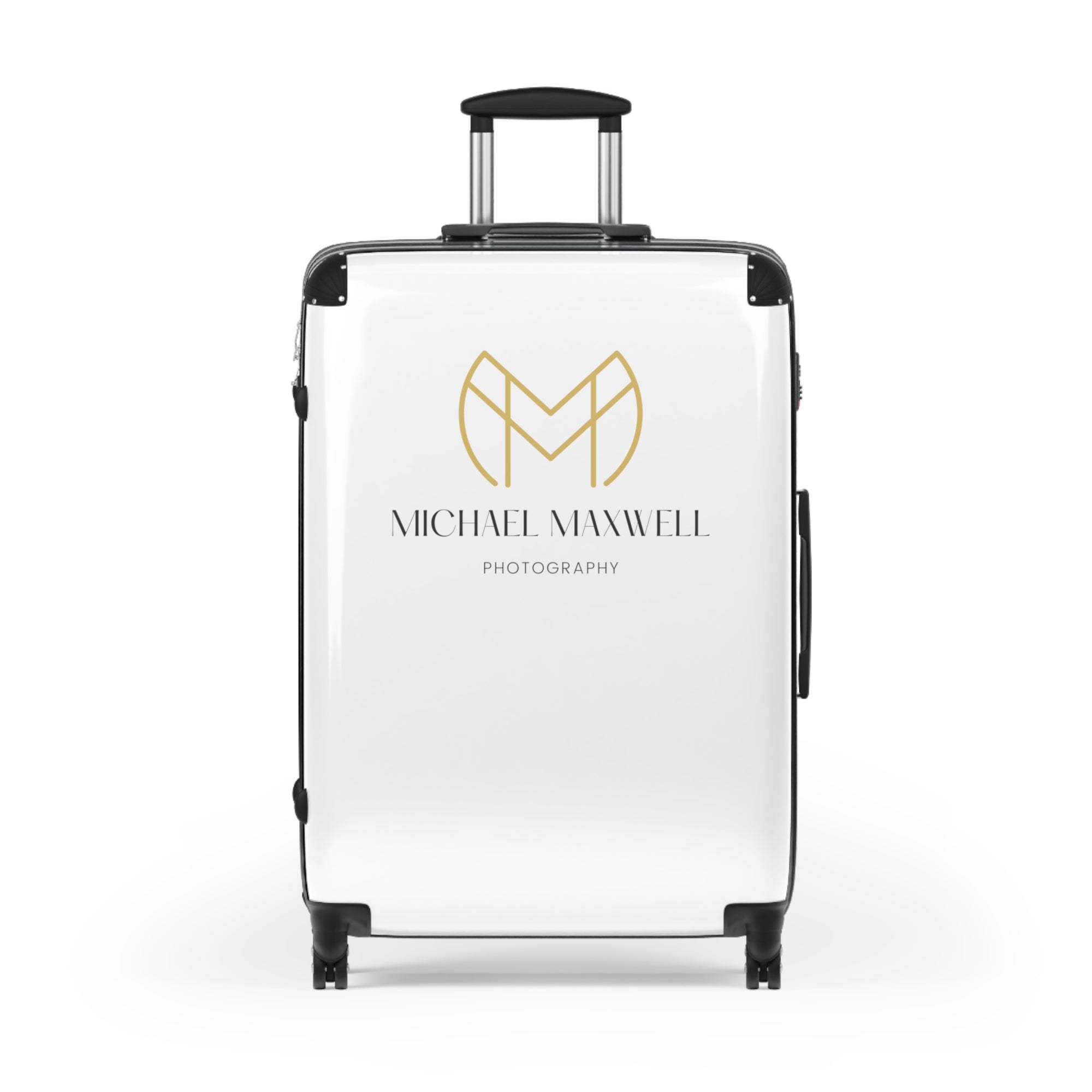 Michael Maxwell Photography - Magic Gold & Gray Script Edition - Suitcase