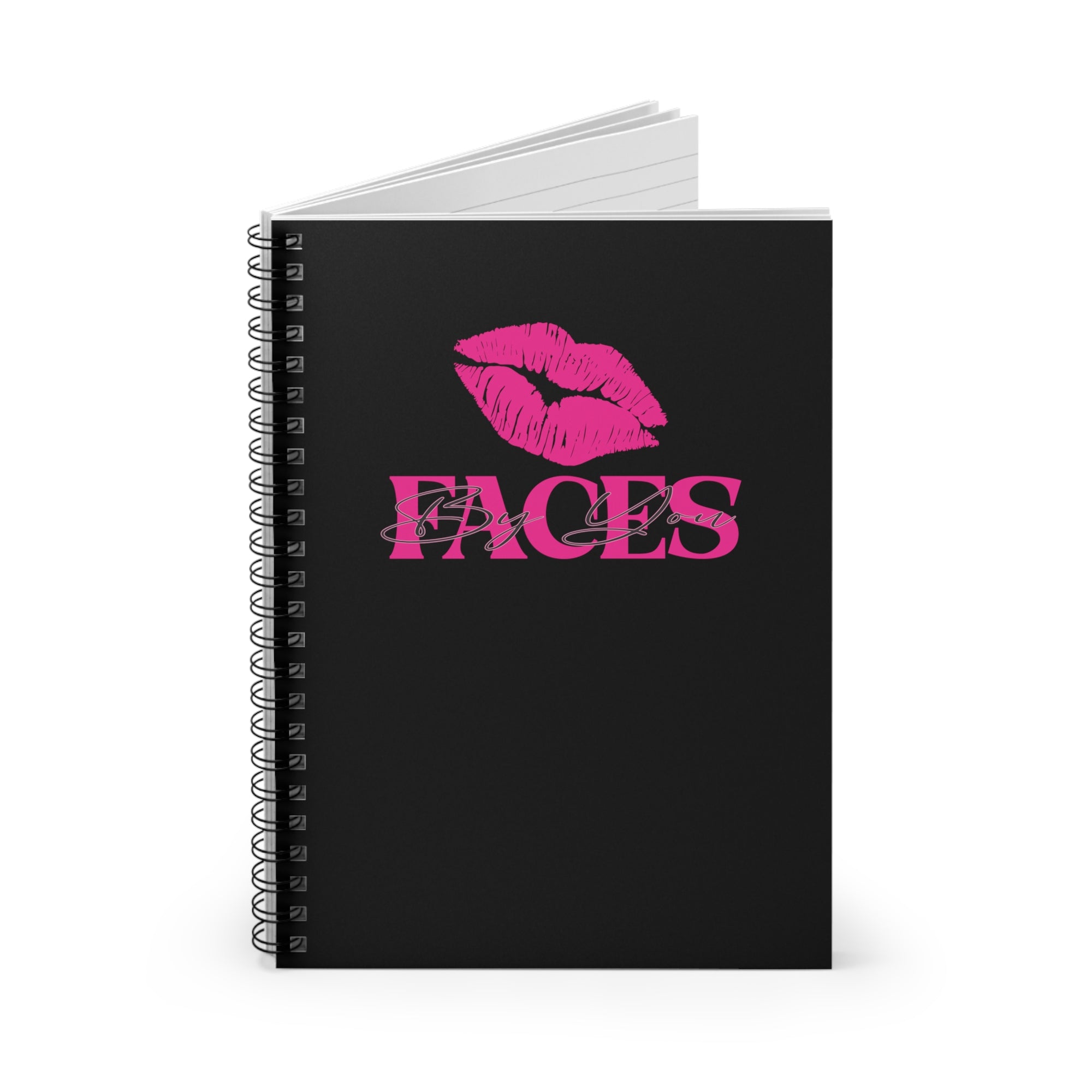 Faces By You - Lip Chic - Spiral Notebook - Ruled Line