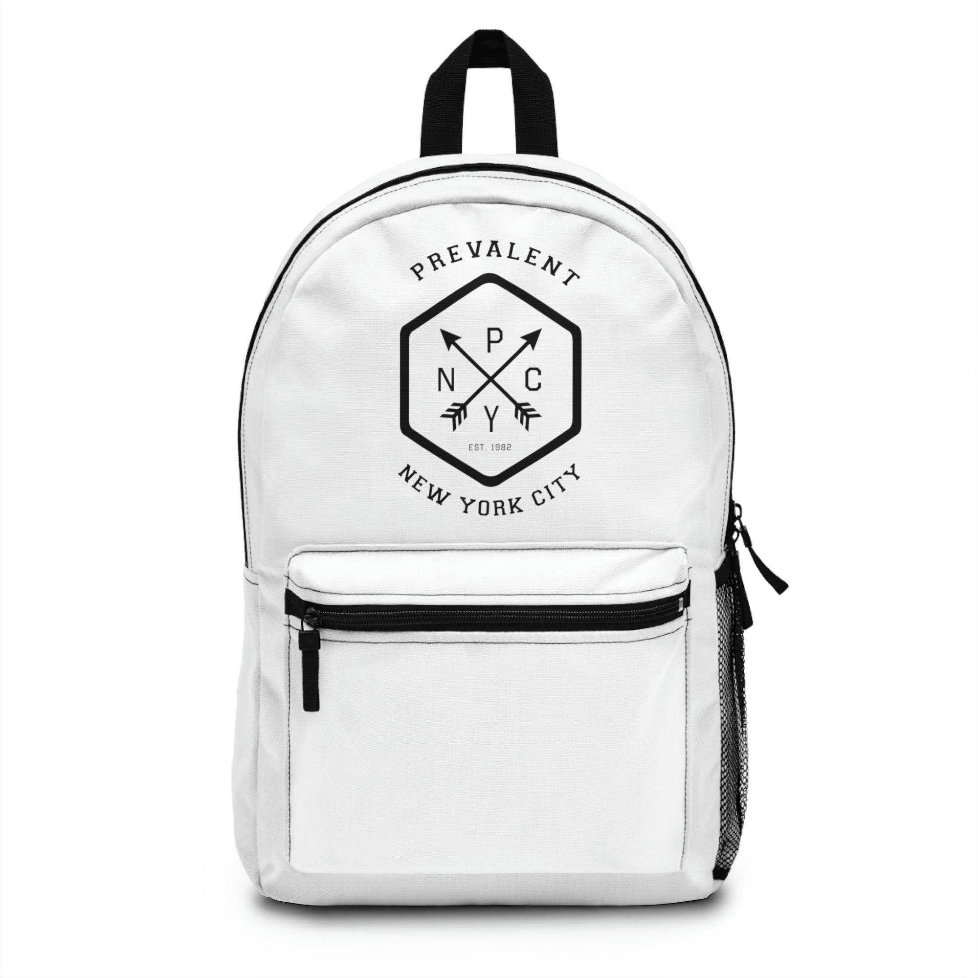 PrevalentENY Black/White Backpack