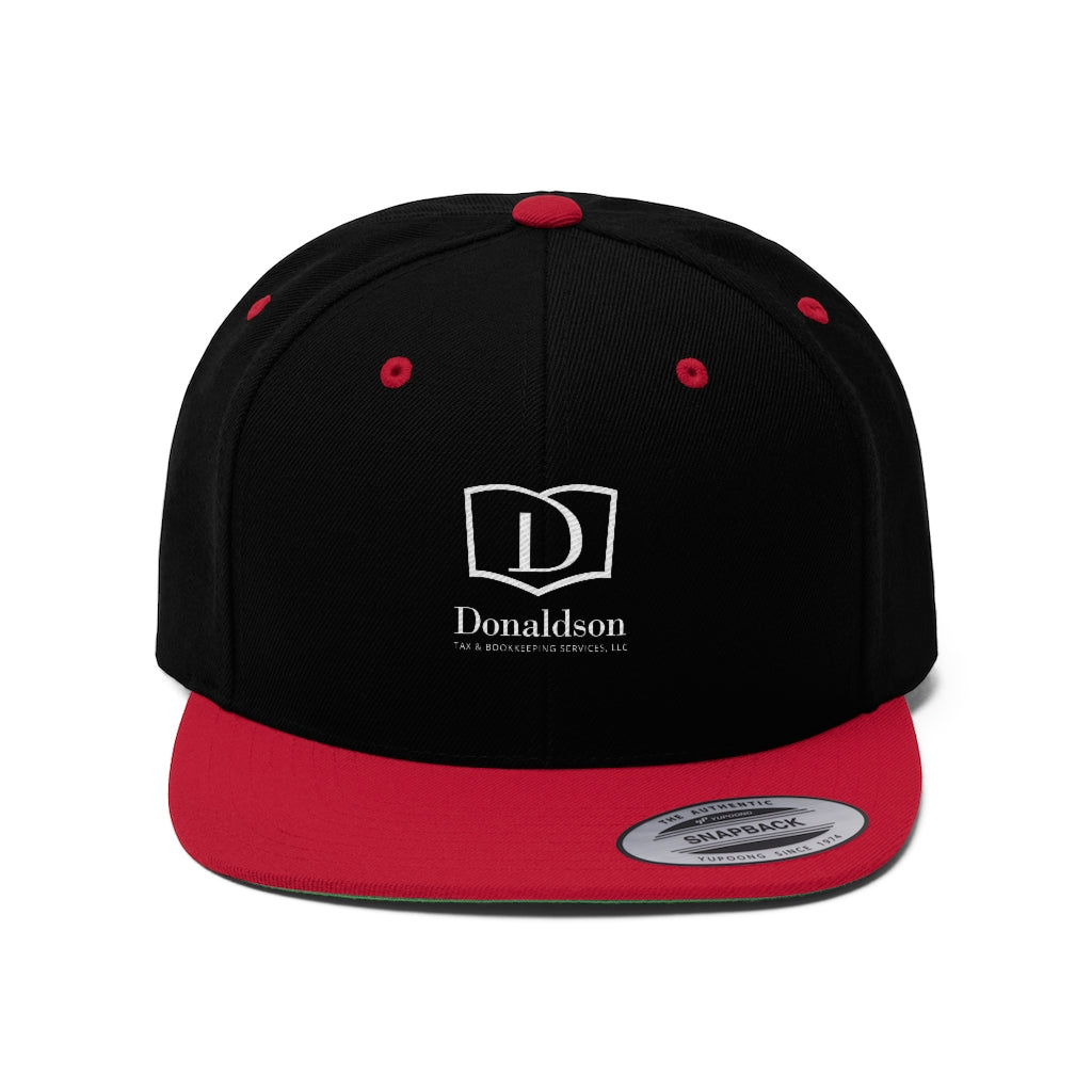 Donaldson Unisex Flat Bill Hat