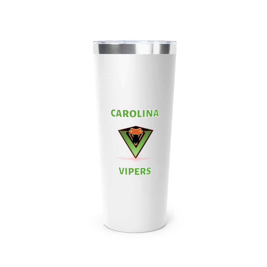 Carolina Vipers 00 (Green) - Vacuum Insulated Tumbler, 22oz