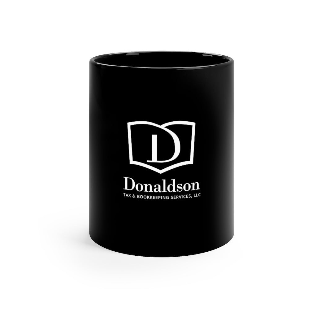 Donaldson 11oz Black Mug