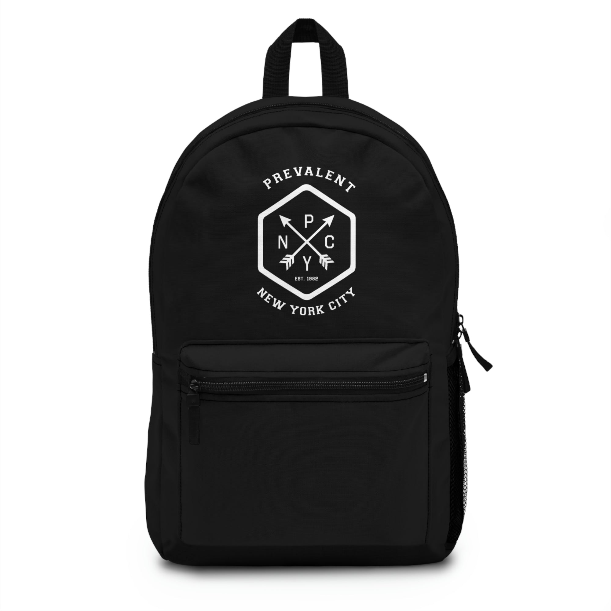 PrevalentENY White/Black Backpack