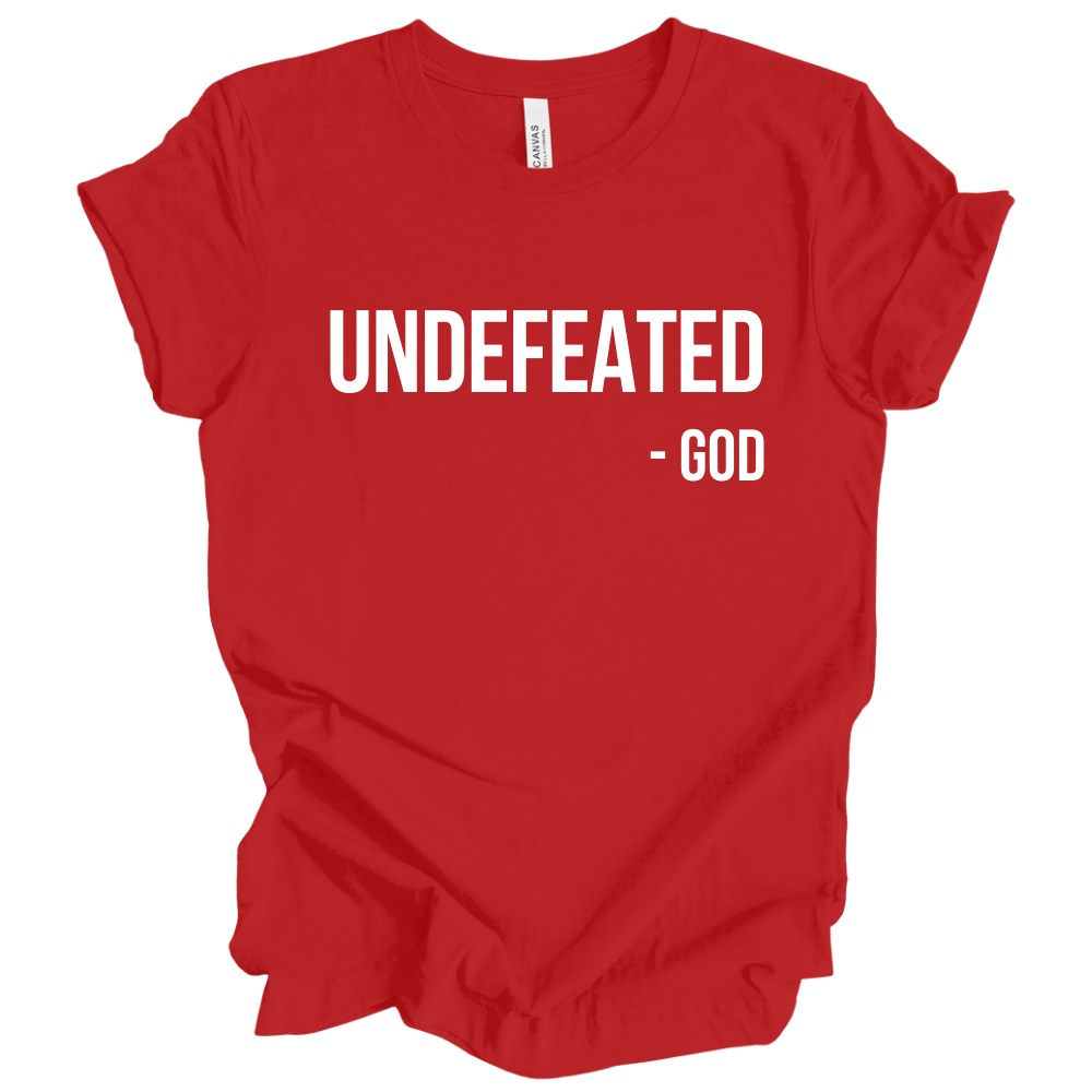 Undefeated God - Tee